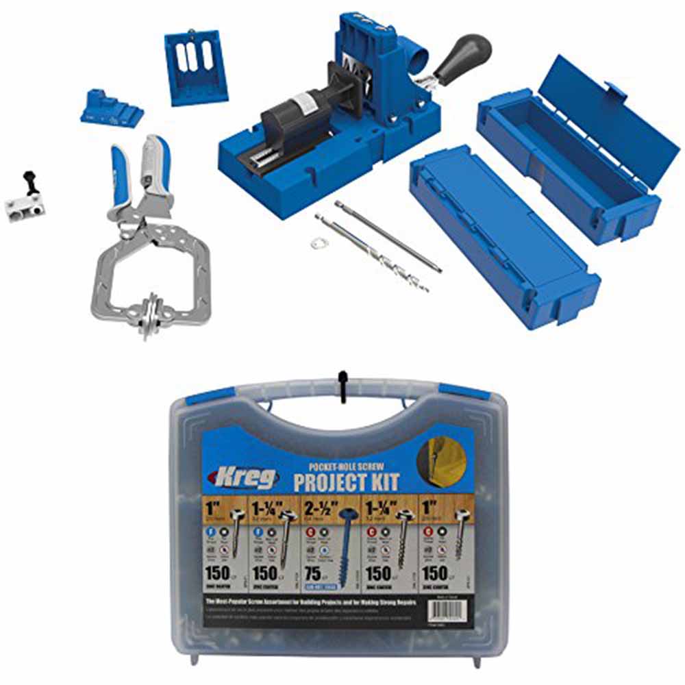 Kreg Pocket Hole Jig Screw Chart